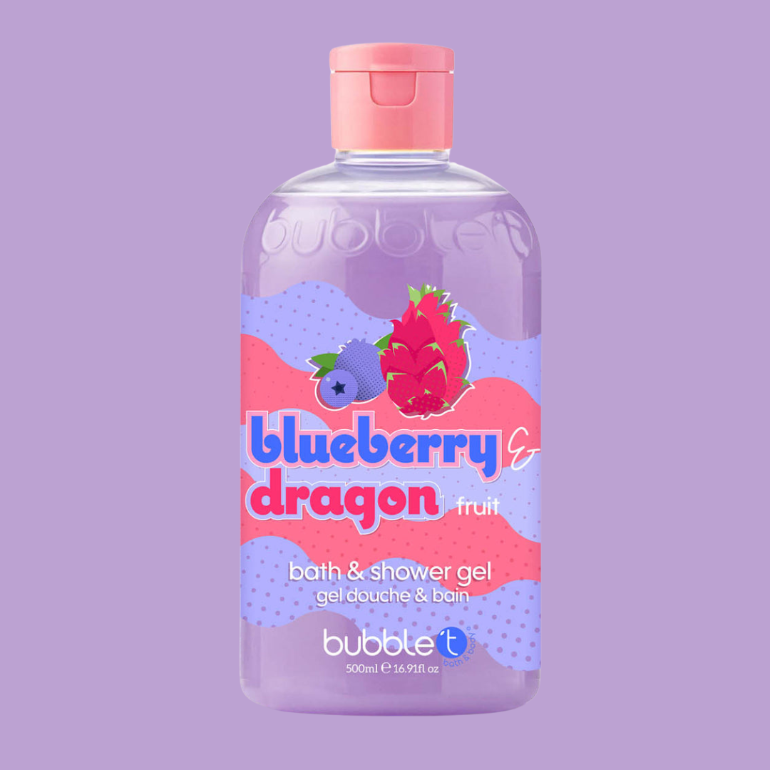 Blueberry and Dragon Fruit Shower and Bath Gel