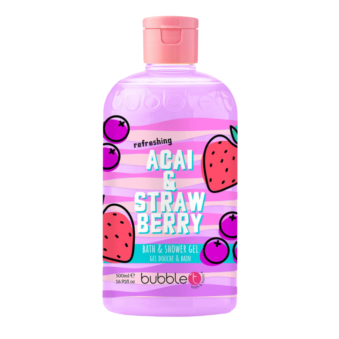 Acai and Strawberry Shower and Bath Gel