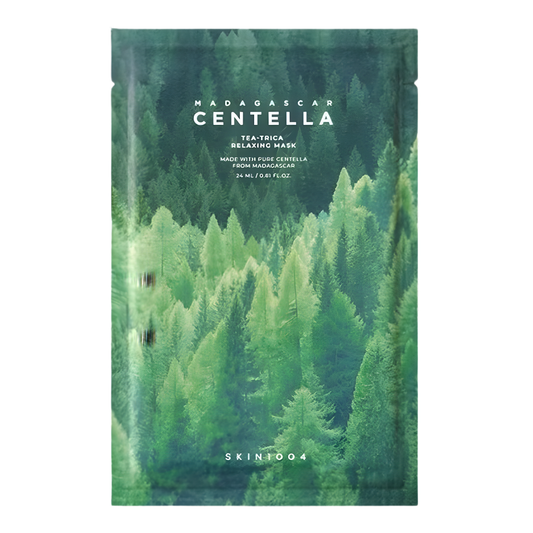 Masque En Feuille Relaxant Centella De Madagascar Tea-Trica