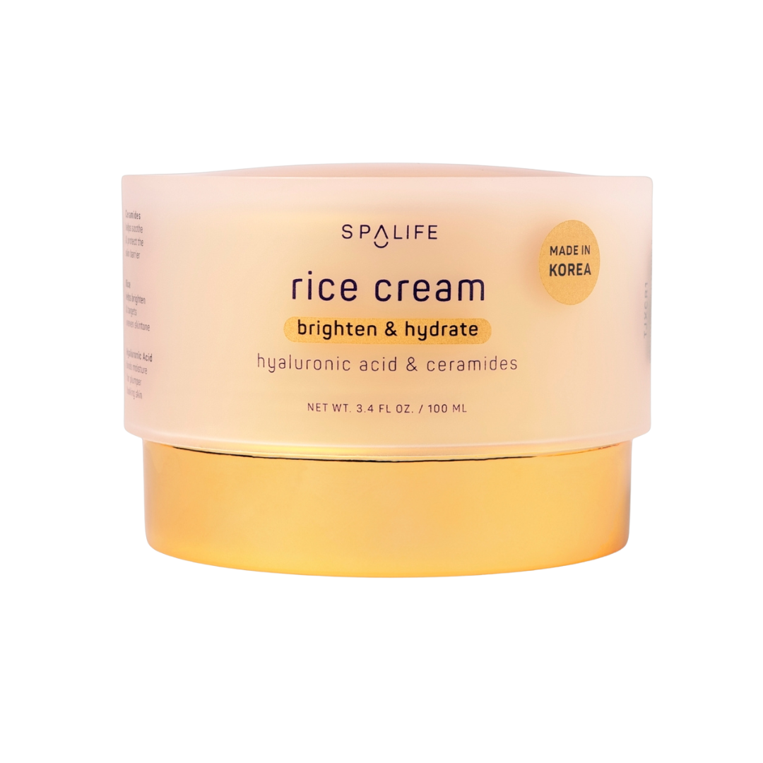 Korean Rice Moisturizing Cream with Hyaluronic Acid