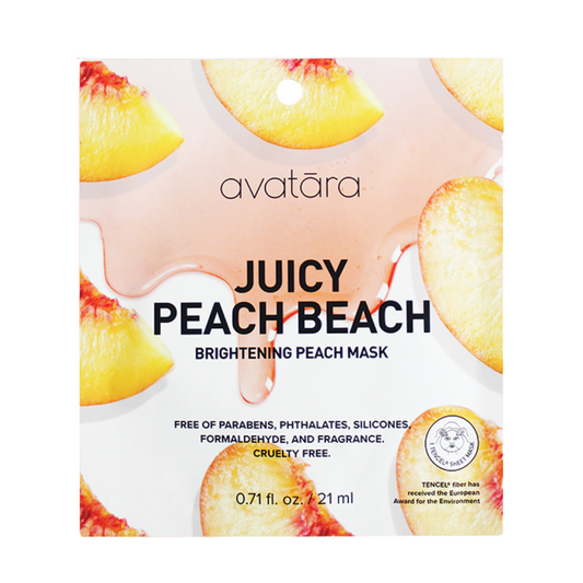 Masque En Tissu Pêche Juteuse