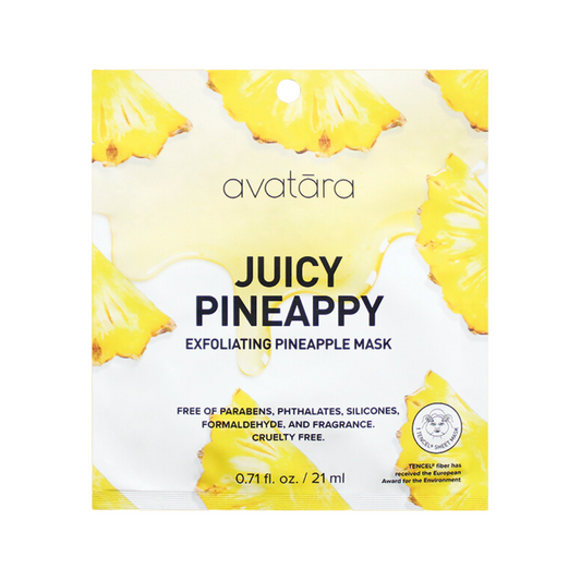 Masque En Tissu Ananas Juteux