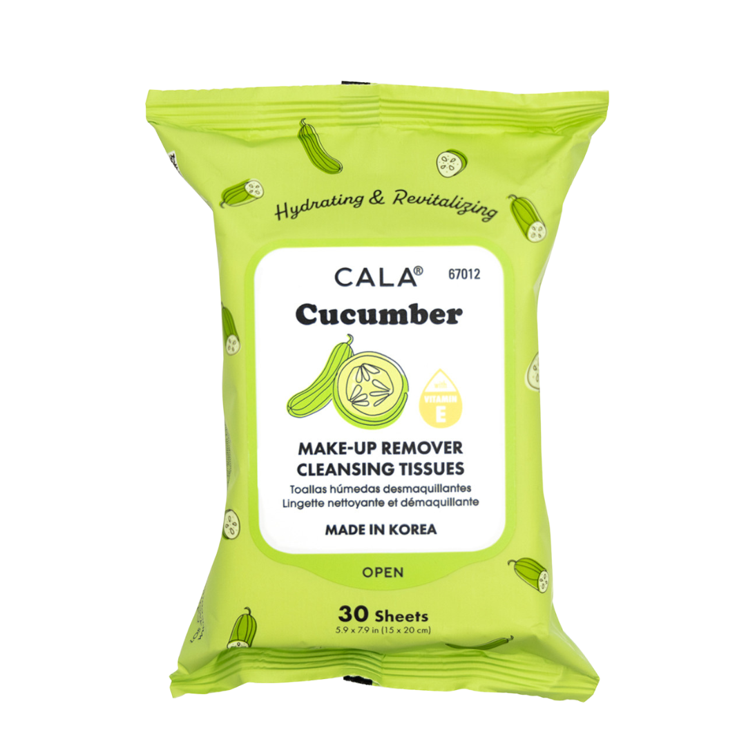Cucumber & Vitamin E Cleansing and Makeup Removing Wipe
