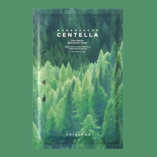 Masque En Feuille Relaxant Centella De Madagascar Tea-Trica