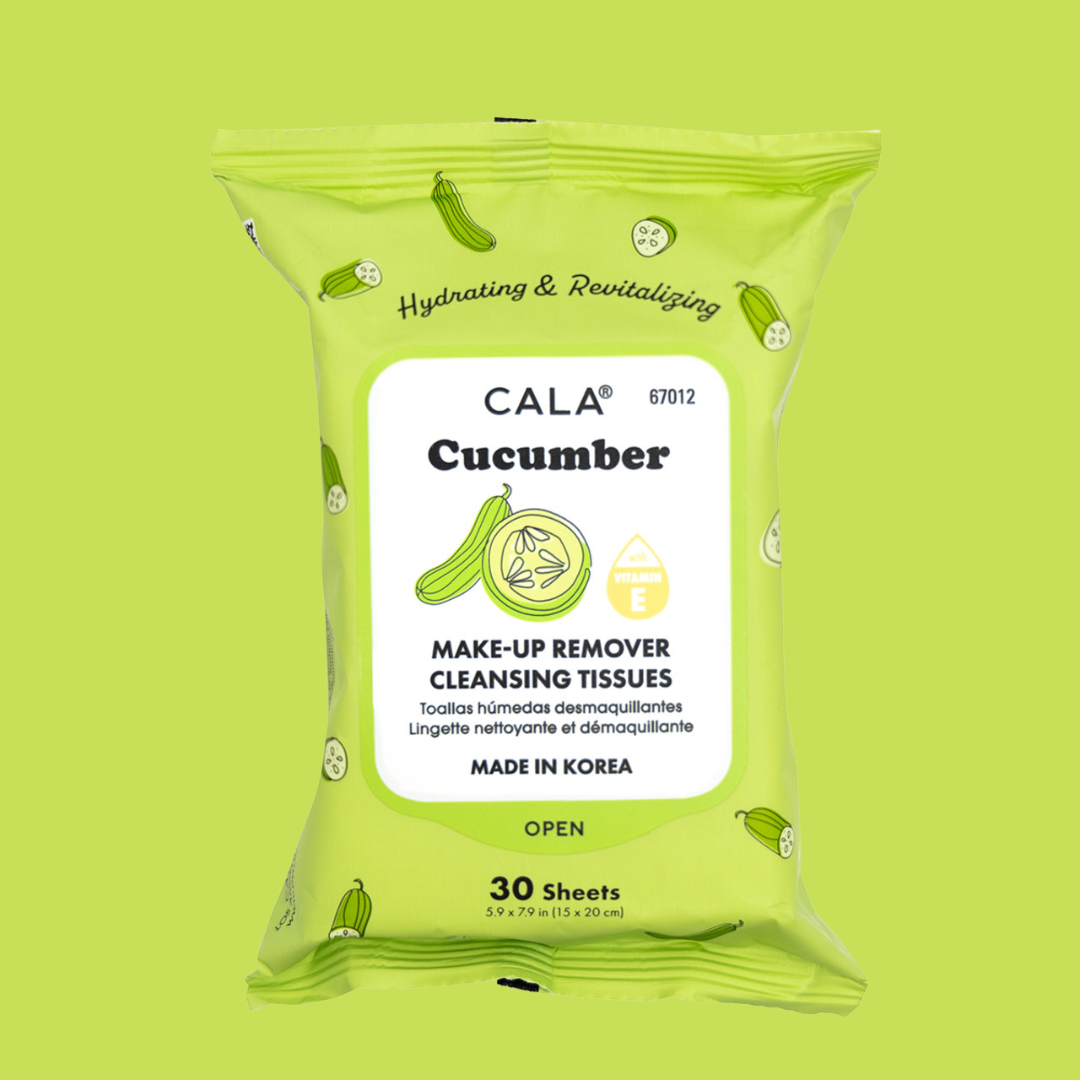 Cucumber & Vitamin E Cleansing and Makeup Removing Wipe