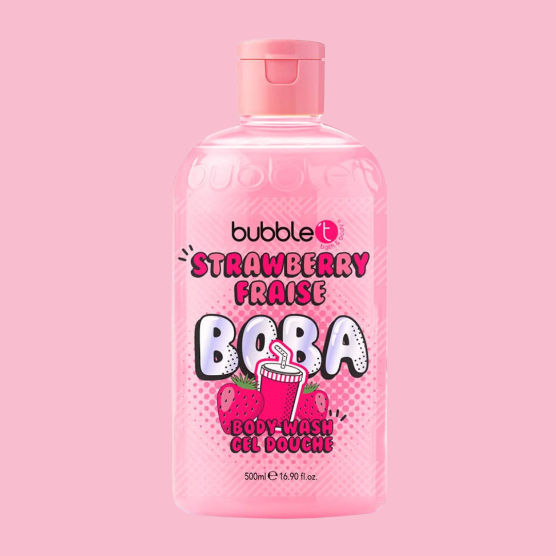 Gel Douche Thé Boba Au Fraise