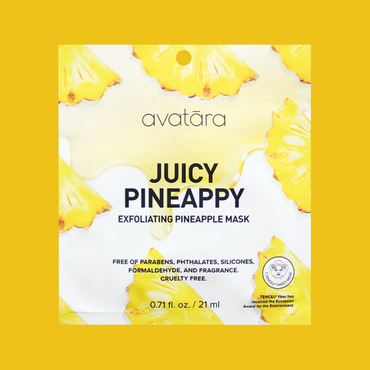 Masque En Tissu Ananas Juteux