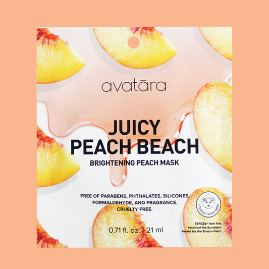 Masque En Tissu Pêche Juteuse