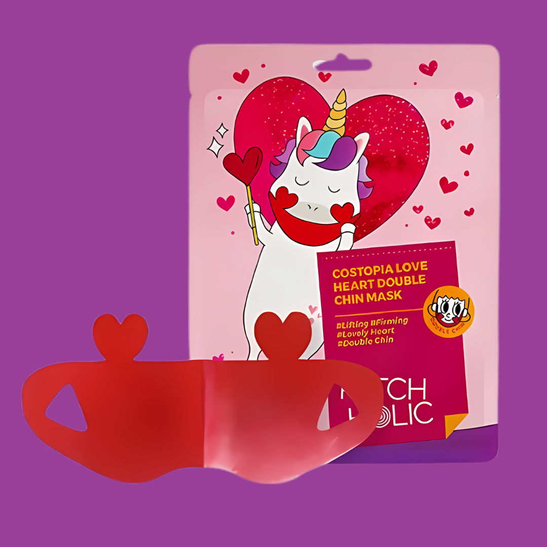 Love Heart Double Chin Mask