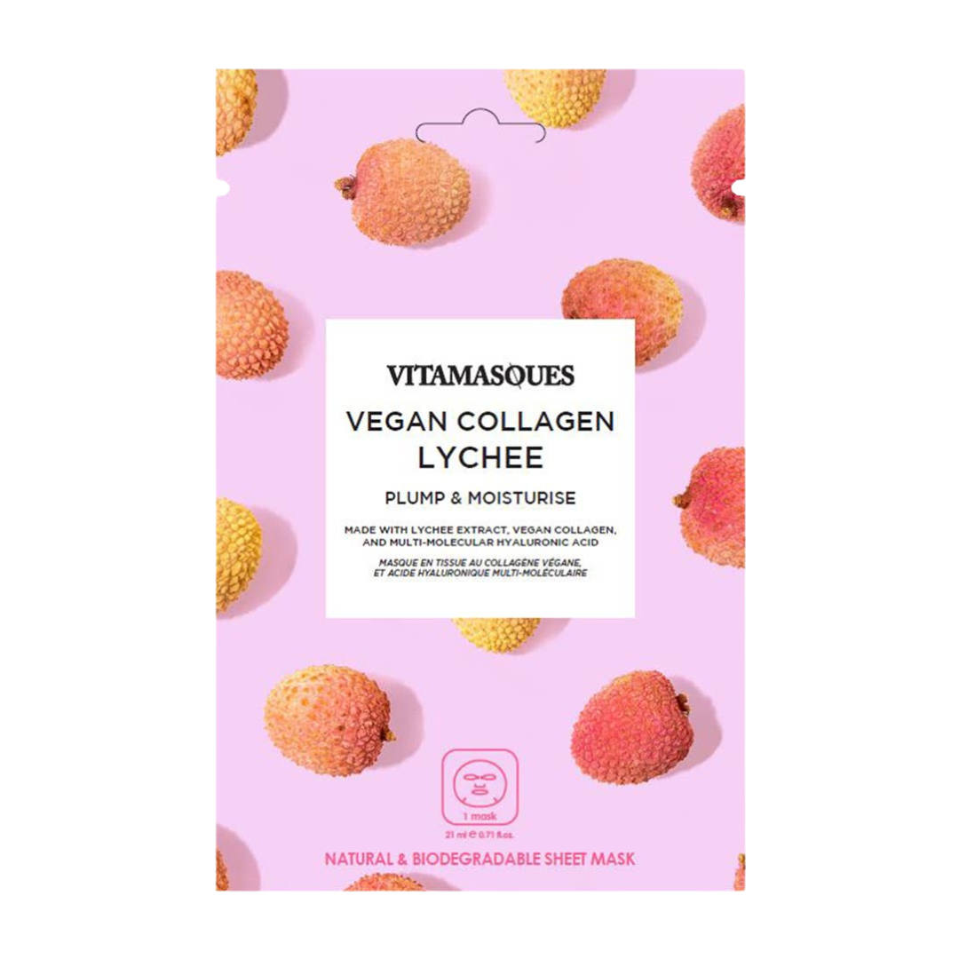 Lychee and Collagen Fabric Mask