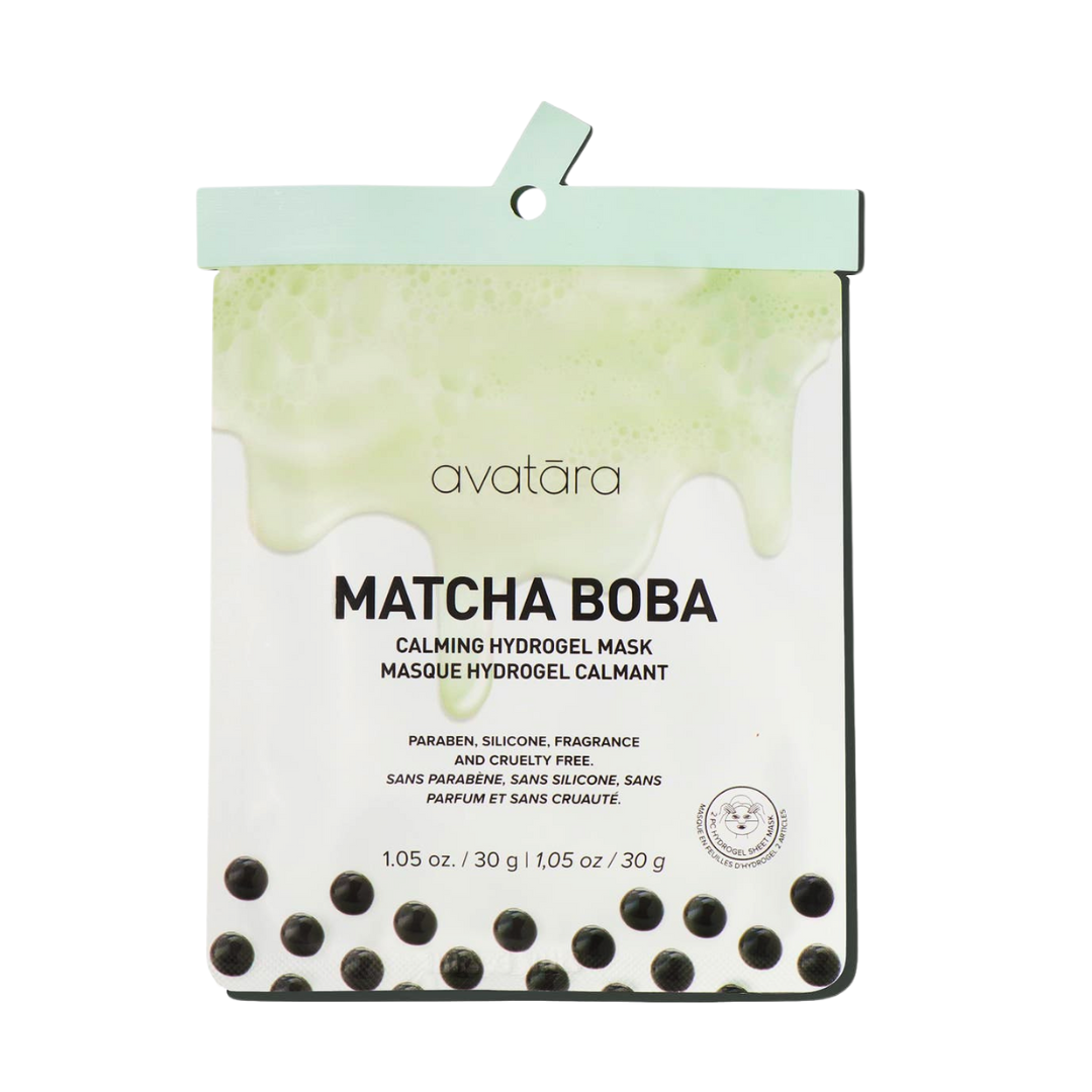 Matcha Boba Soothing Hydrogel Mask