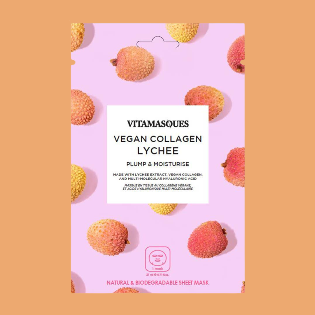 Lychee and Collagen Fabric Mask