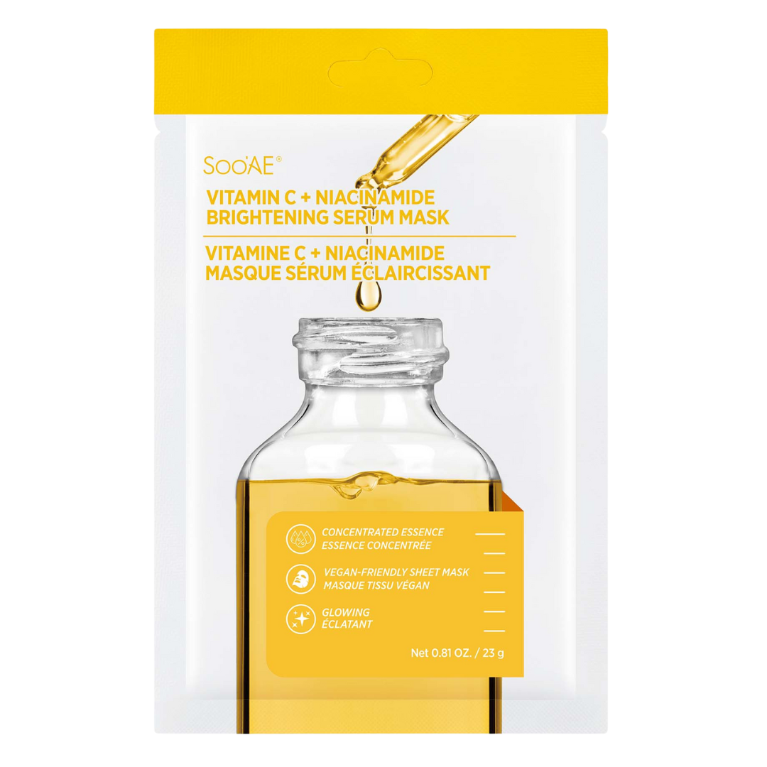 Vitamin C + Niacinamide Brightening Serum Mask