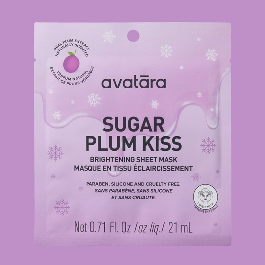 Masque En Feuille Baiser De Prune Sucrée