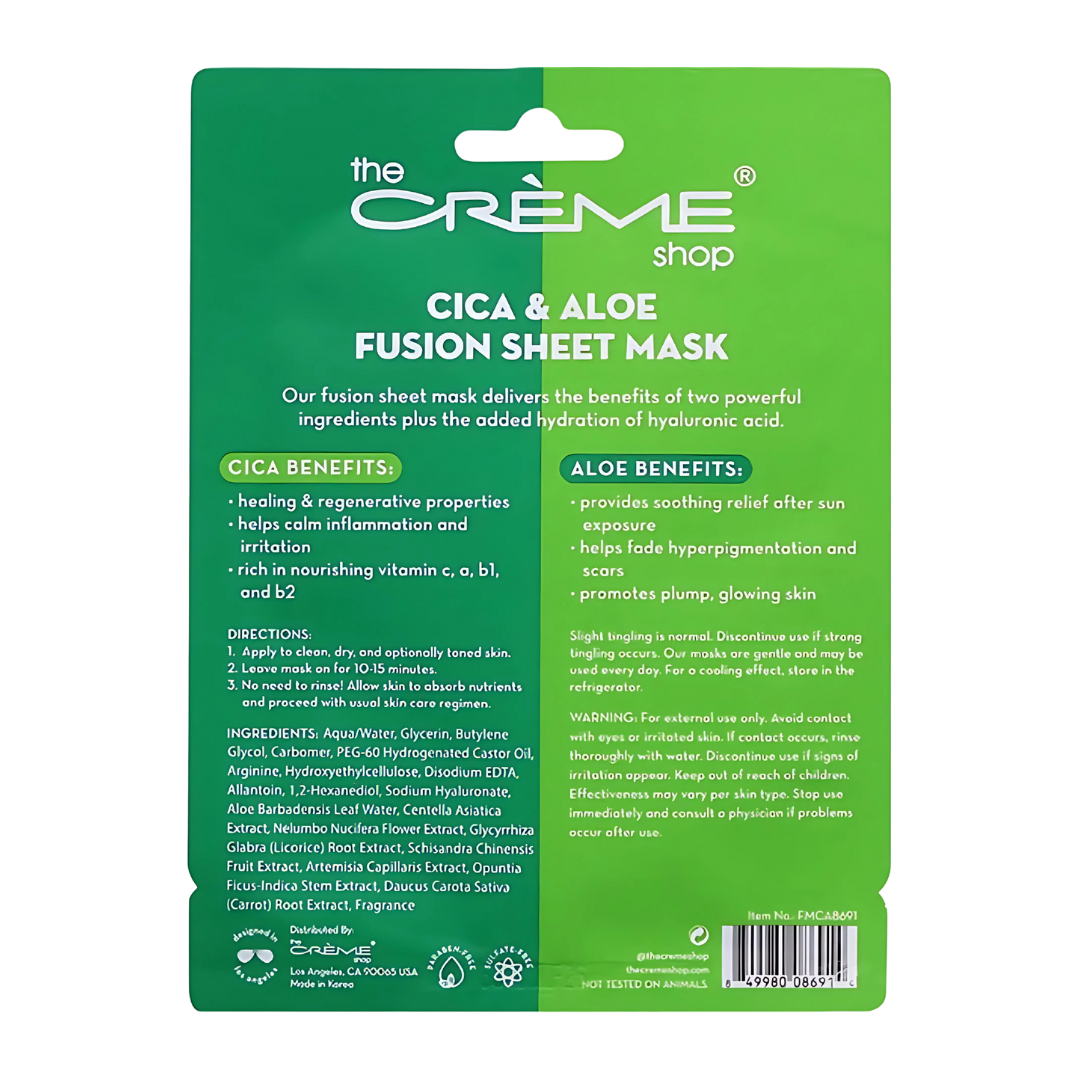 Fusion Sheet Mask - Cica & Aloe