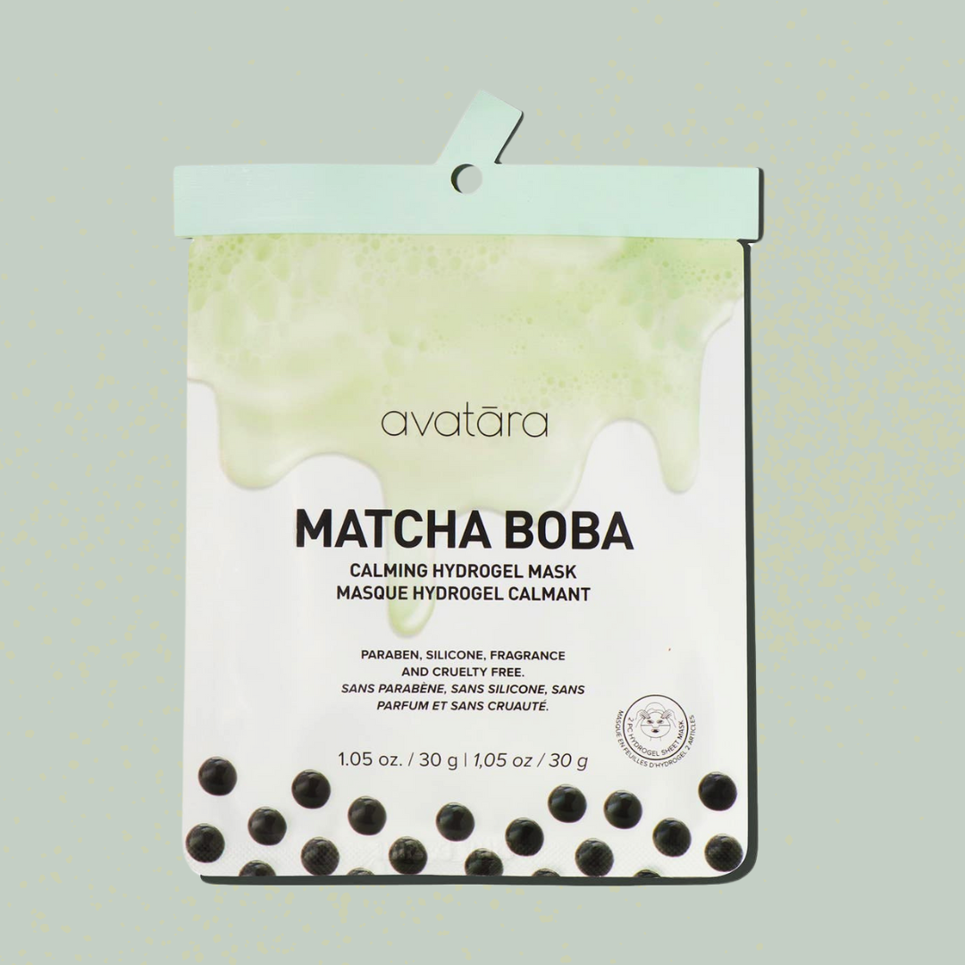 Matcha Boba Soothing Hydrogel Mask
