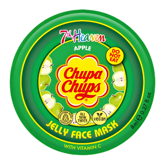 Masque En Gel Pomme Chupa Chups - Rafraîchit Et Illumine