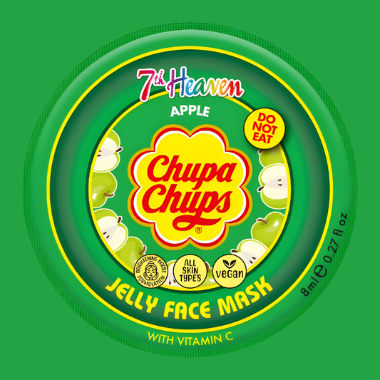 Masque En Gel Pomme Chupa Chups - Rafraîchit Et Illumine