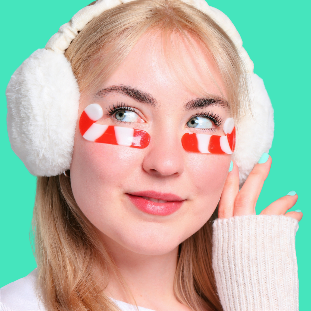 Patch Pour Les Yeux Canne De Noël