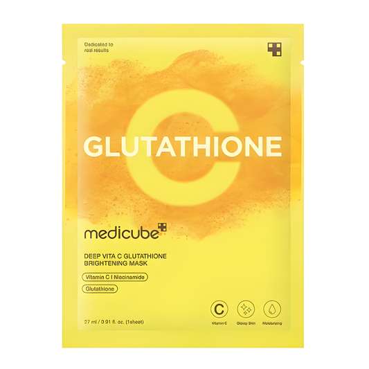 Masque En Feuille Éclaircissant Au Glutathion Deep Vita C