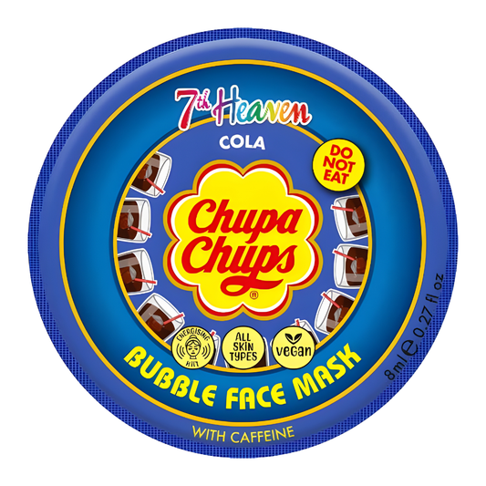 Masque Bulles Chupa Chups Cola - Énergise Et Rafraîchit