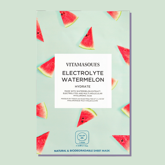 Masque En Tissu Électrolyte Melon D'eau