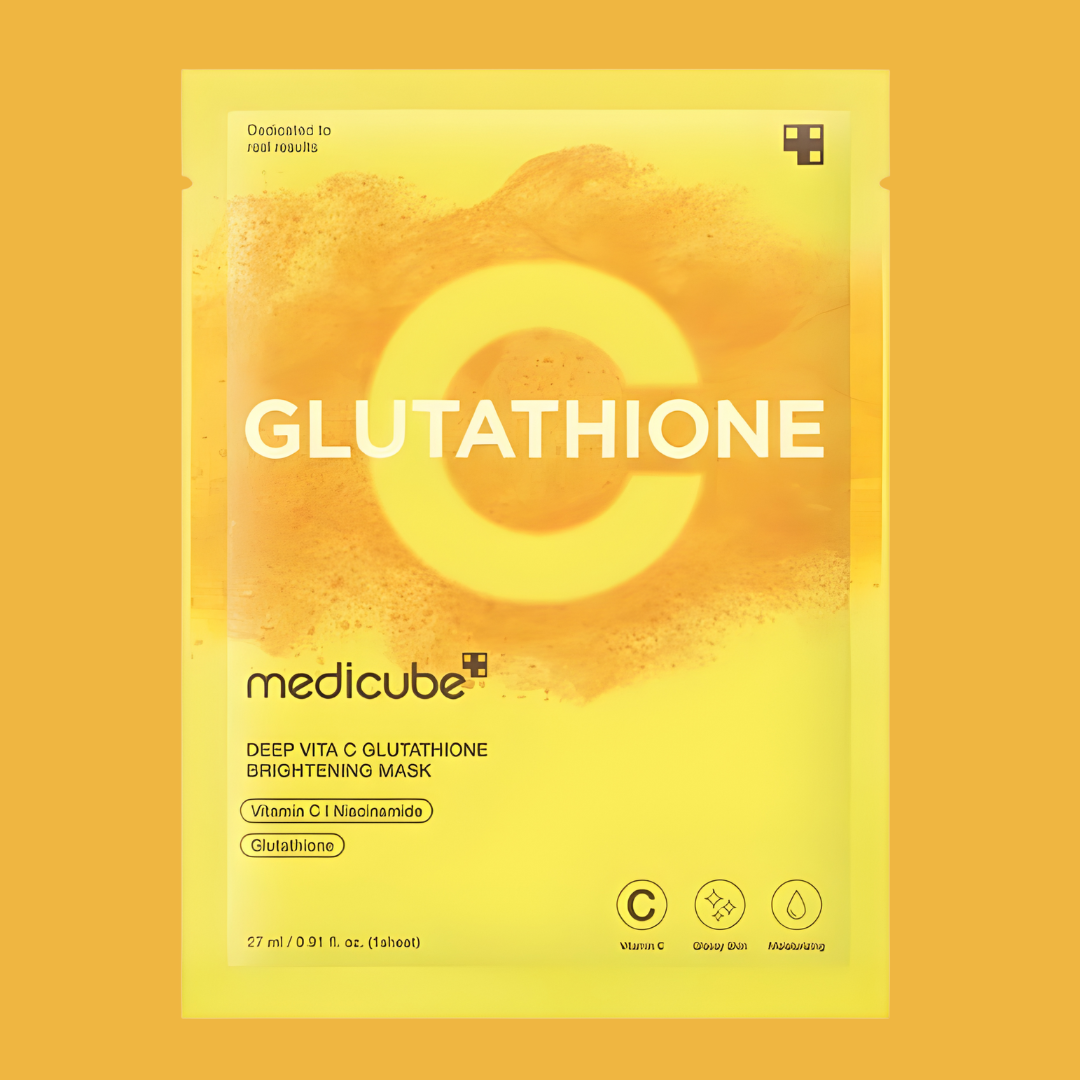 Masque En Feuille Éclaircissant Au Glutathion Deep Vita C