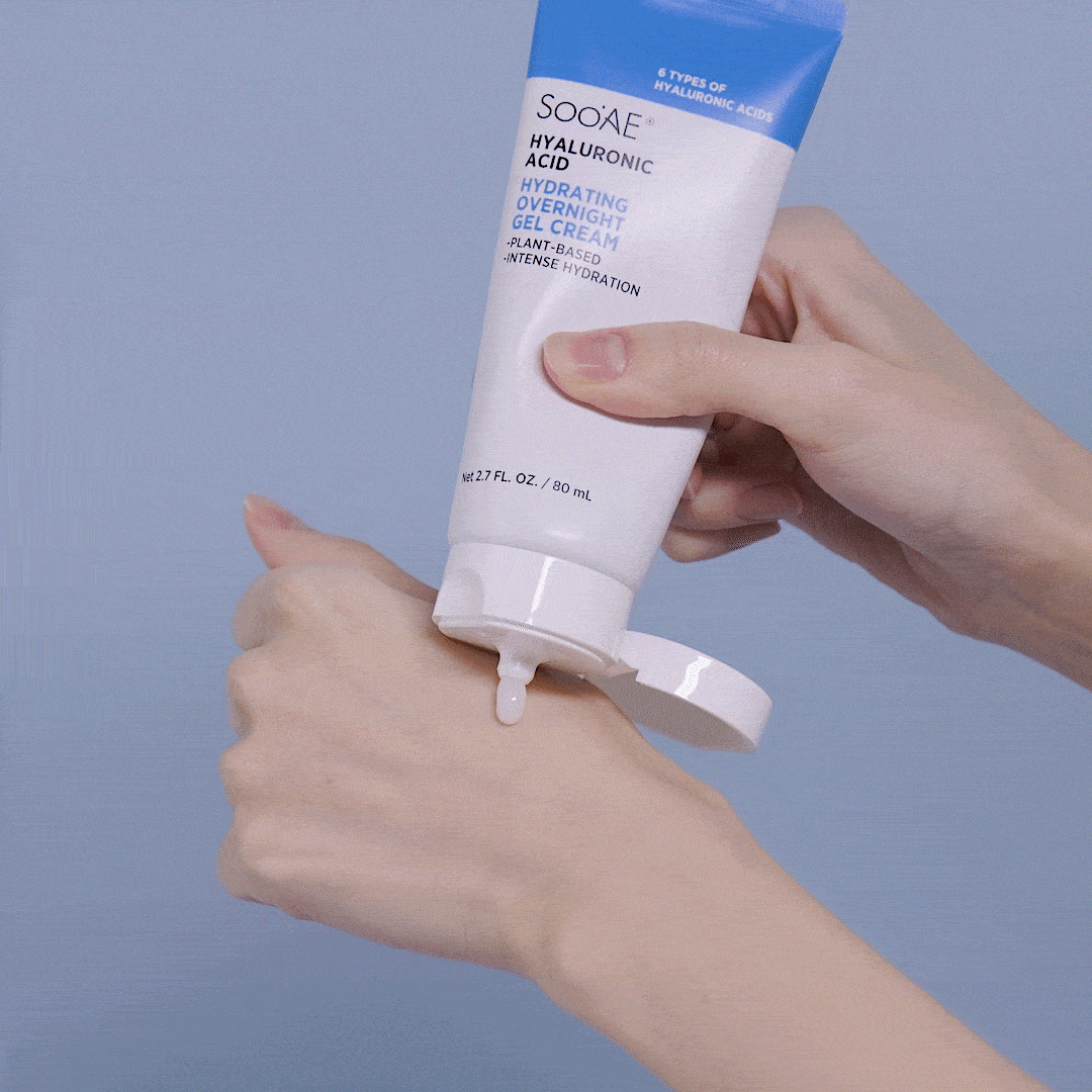 Gel Hydratant De Nuit À L'acide Hyaluronique