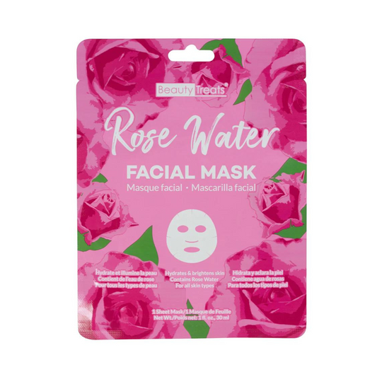 Masque En Tissu À La Rose