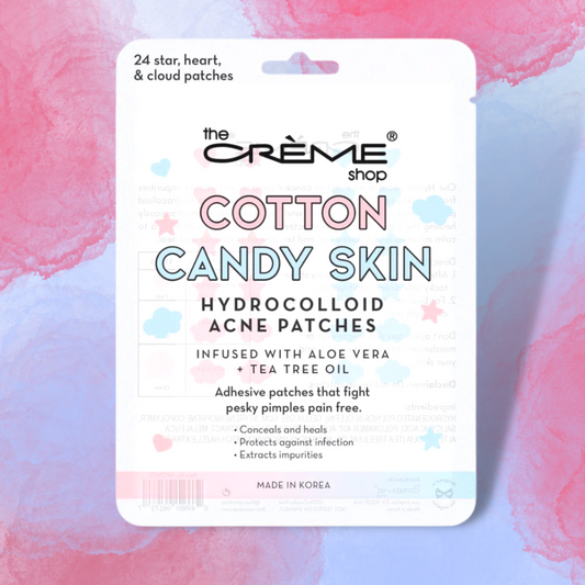 Patches Anti-Acné Hydrocolloïdes Cotton Candy Skin Aloès + Tea Tree