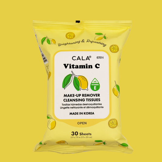 Lingette Nettoyante Et Démaquillante Vitamine C