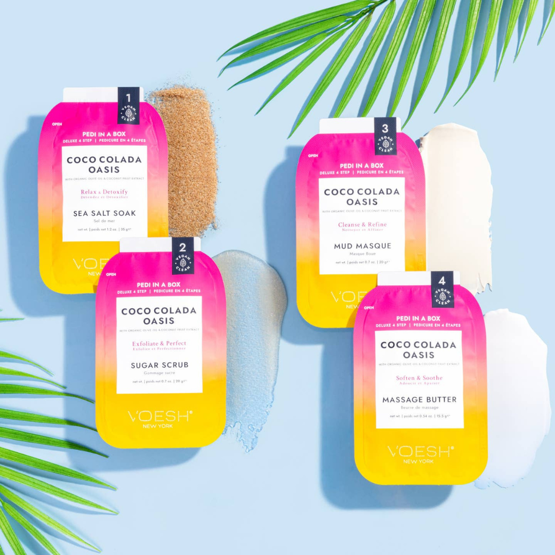 Pedi In A Box 4 Étapes - Coco Colada Oasis