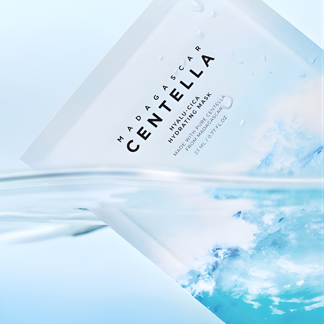 Masque En Feuille Hydratant Centella Hyalu-Cica De Madagascar