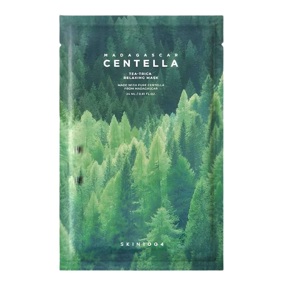 Masque En Feuille Relaxant Centella De Madagascar Tea-Trica