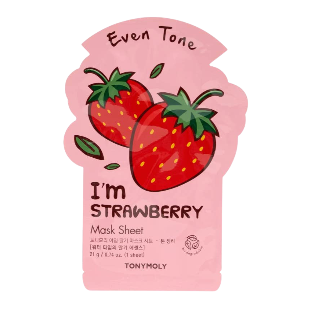 Masque En Feuille - Fraise