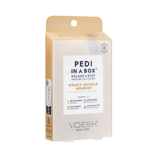 Pedi In A Box 4 Étapes - Lait D'avoine Et Miel