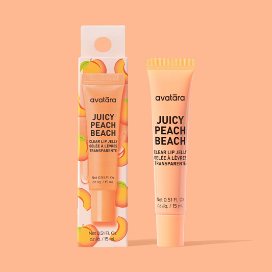 Gelée À Lèvres Transparente - Pêche