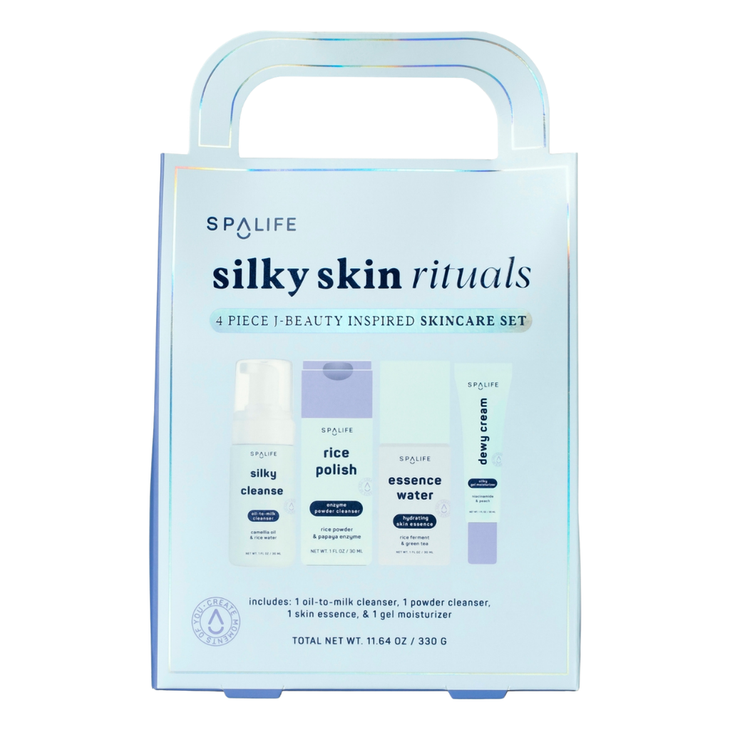 Coffret cadeau de soins de la peau inspiré de la K-Beauty (4 pièces)