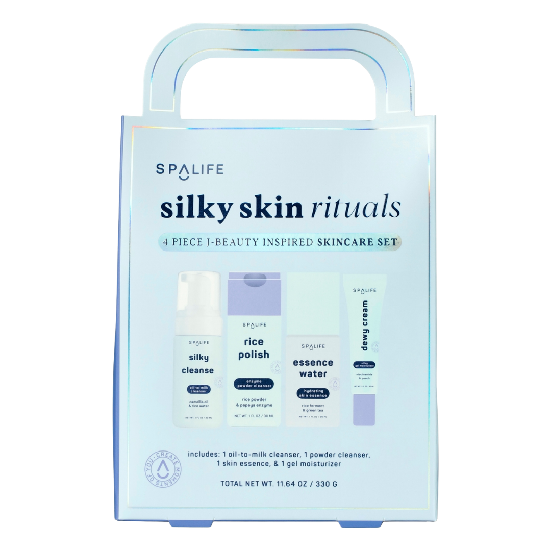 Coffret cadeau de soins de la peau inspiré de la K-Beauty (4 pièces)