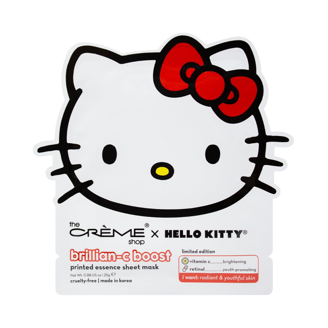 Masque En Feuille Brillian-C Boost - Hello Kitty