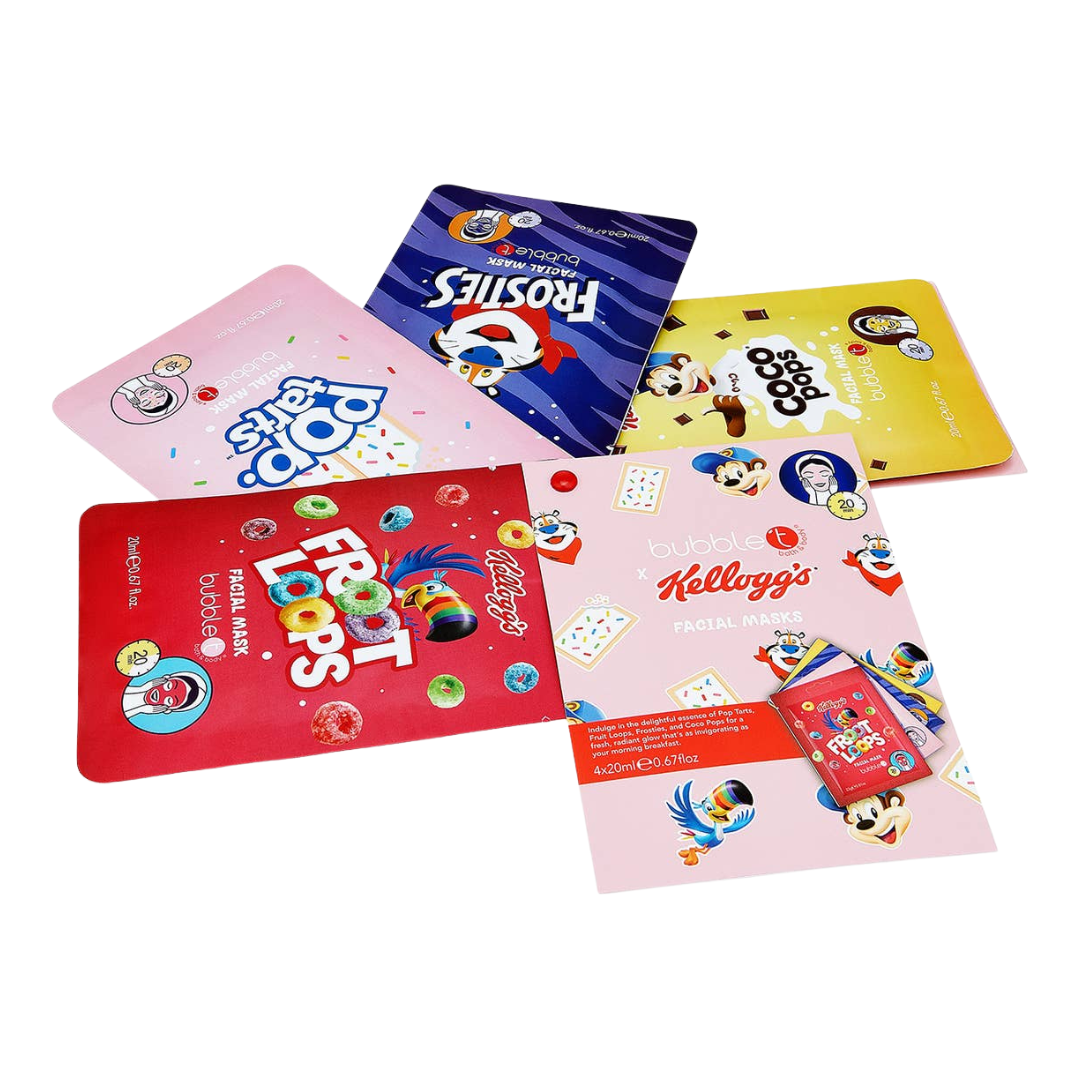 Coffret Cadeau De Masques En Tissu Kellogg's (4x)