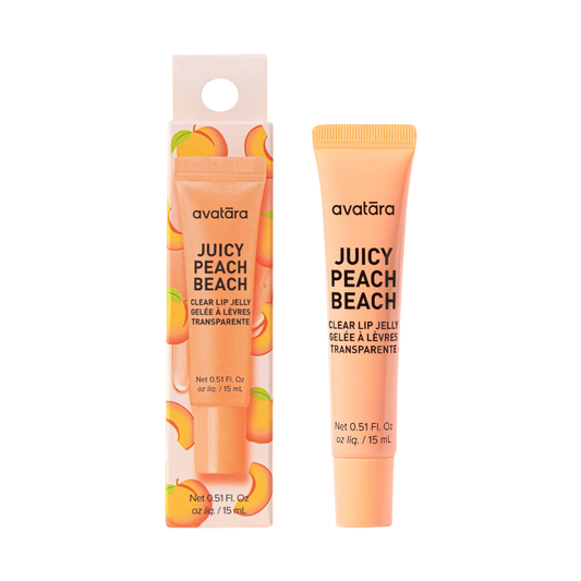 Gelée À Lèvres Transparente - Pêche