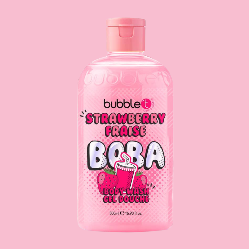 Gel Douche Thé Boba Au Fraise