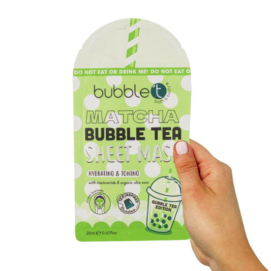 Masque En Feuille Bubble Tea - Matcha