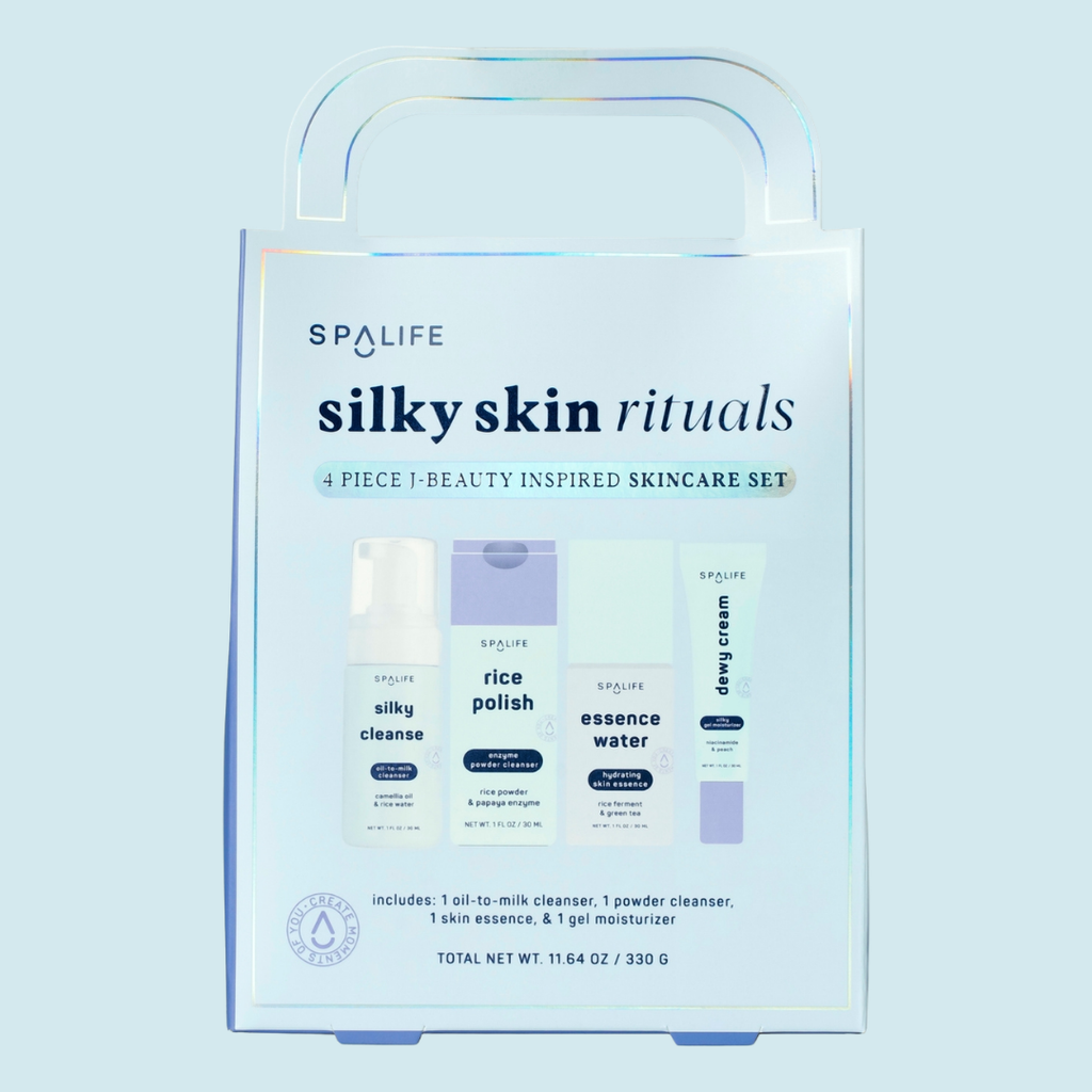 Coffret cadeau de soins de la peau inspiré de la K-Beauty (4 pièces)