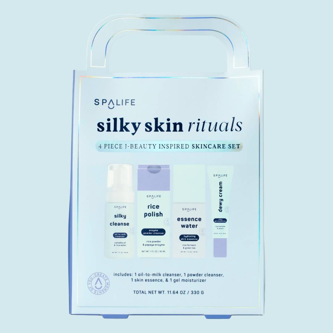 Coffret cadeau de soins de la peau inspiré de la K-Beauty (4 pièces)