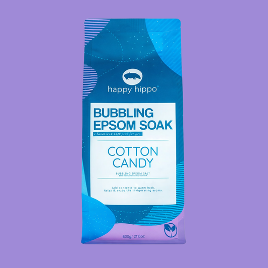 Sel De Bain D'epsom Moussant - Barbe À Papa
