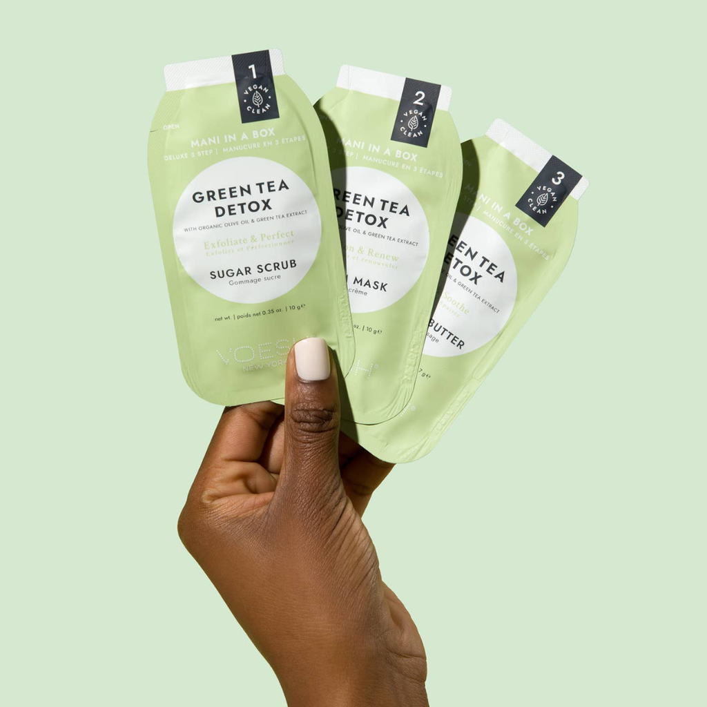 Kit Manicure Pour Les Main Au Thé Vert