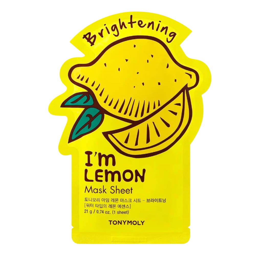Masque En Feuille - Citron