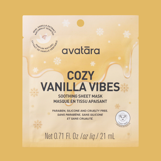 Masque En Feuille Cozy Vanilla Vibes